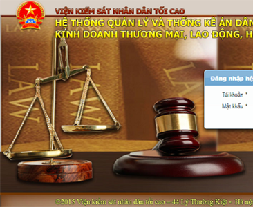 Nâng cao tính ứng dụng phần mềm Quản lý và thống kê án dân sự, hôn nhân và...